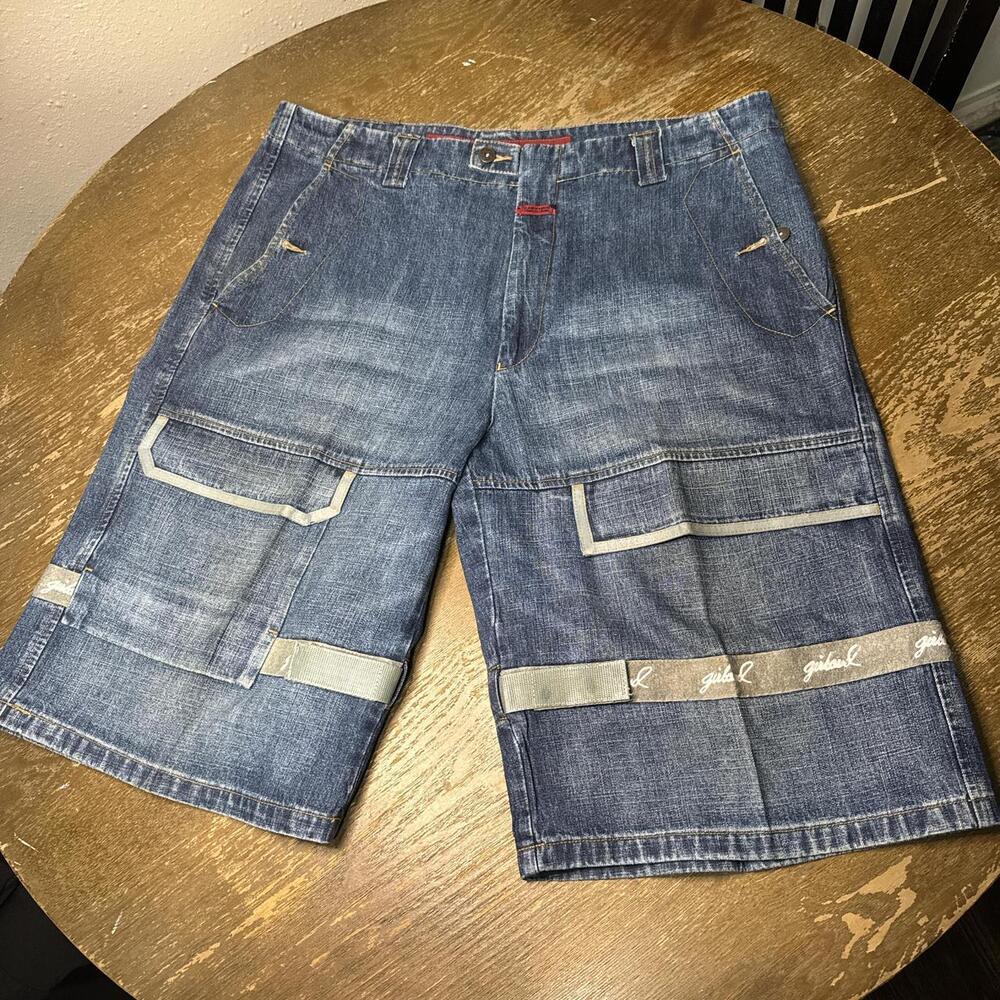 Vntg Y2K Marithe Francois Girbaud Shuttle Tape Baggy Shorts Men’s 40